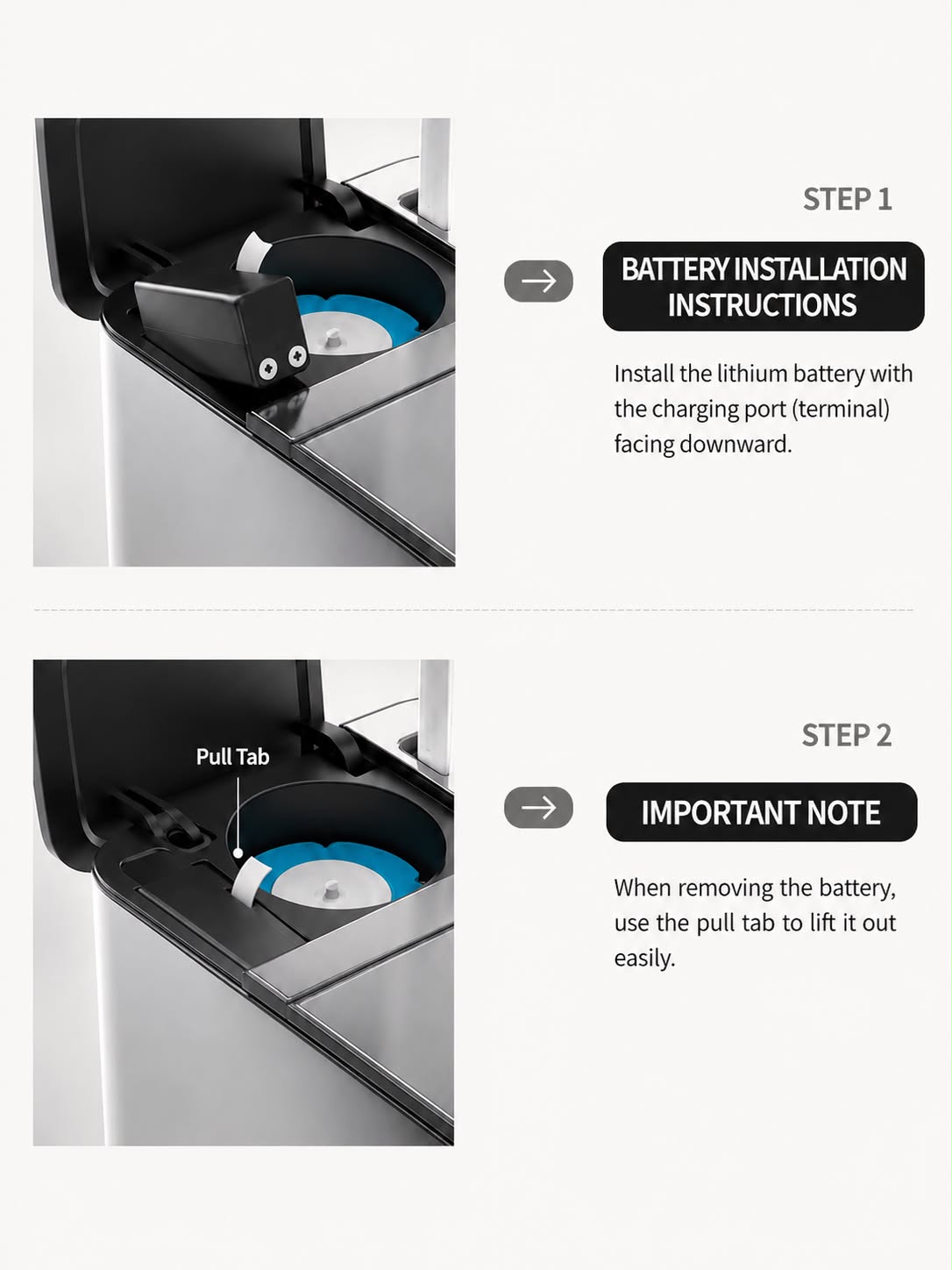 SMART AUTO-INDUCTION Automatic Sensor Toilet Brush – Integrated Design