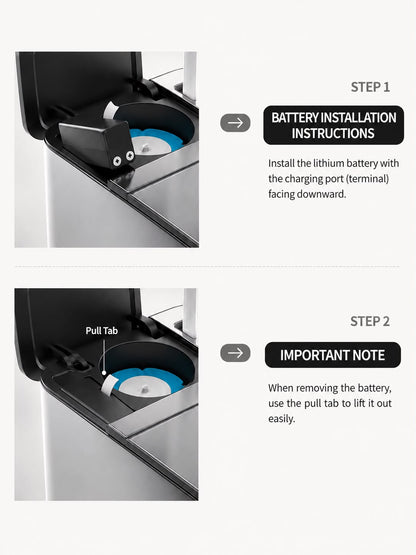 SMART AUTO-INDUCTION Automatic Sensor Toilet Brush – Integrated Design