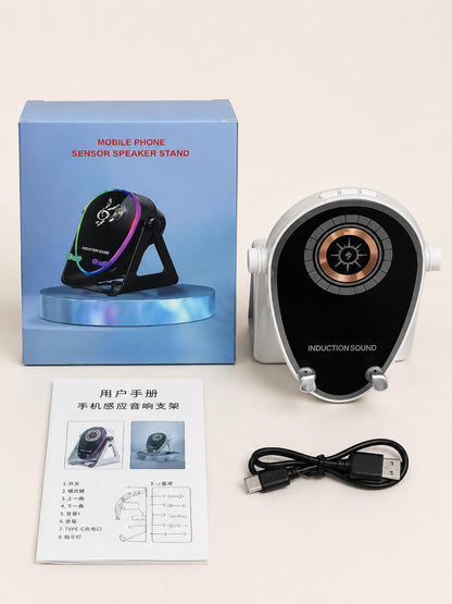 Smart RGB Phone Holder Speaker