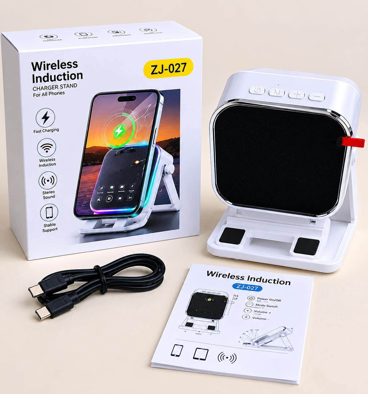 Smart RGB Phone Holder Speaker