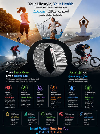 Premium ECG Smart Vital Band