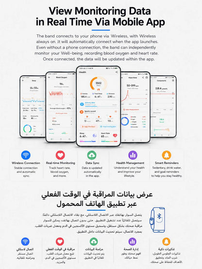 Premium ECG Smart Vital Band