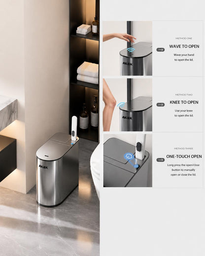 SMART AUTO-INDUCTION Automatic Sensor Toilet Brush – Integrated Design