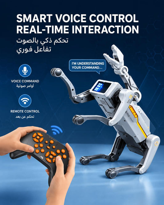 Interactive AI Robot Dog Toy
