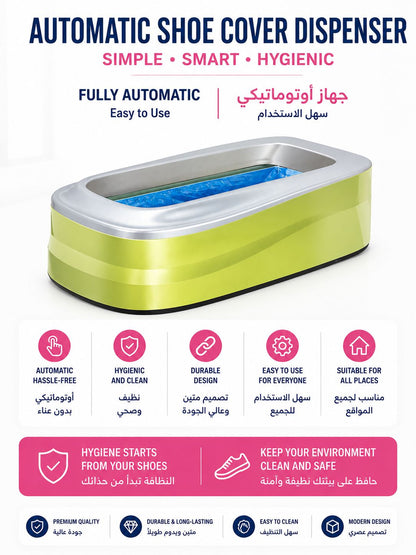 Automatic Shoe Cover Dispenser Smart Shoe Cover Machine
