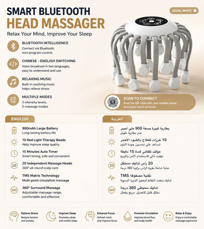 Head Massager for Migraine Relief