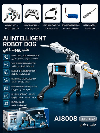 Interactive AI Robot Dog Toy