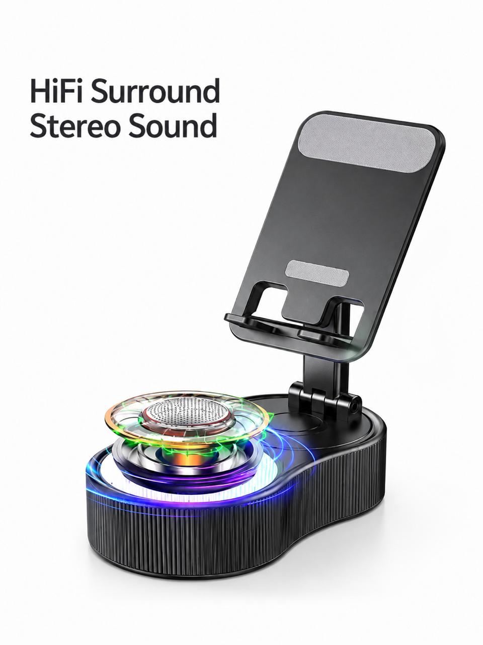 Smart RGB Phone Holder Speaker