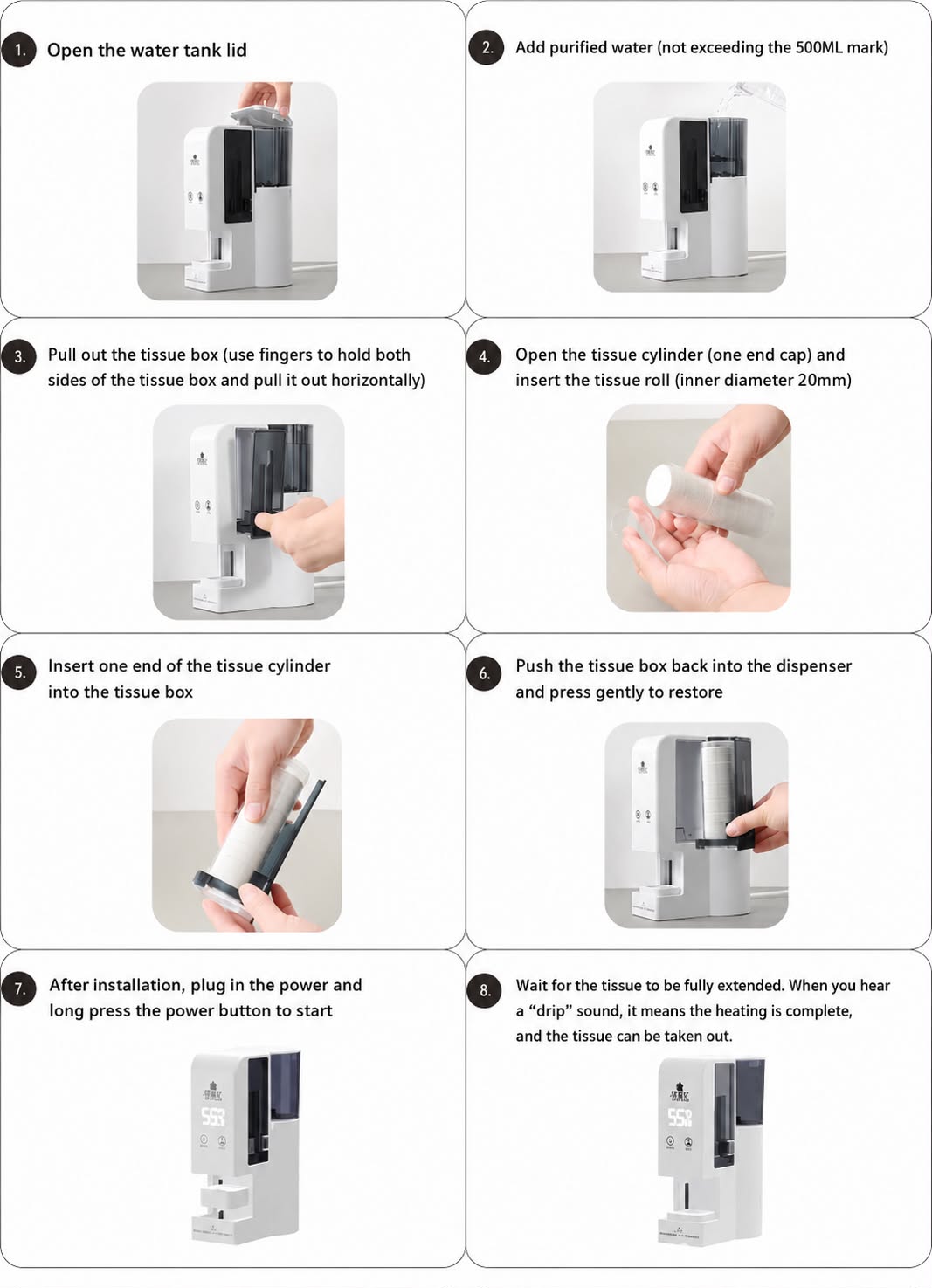 Smart Heated Towel Warmer, Disposable Towel Heater