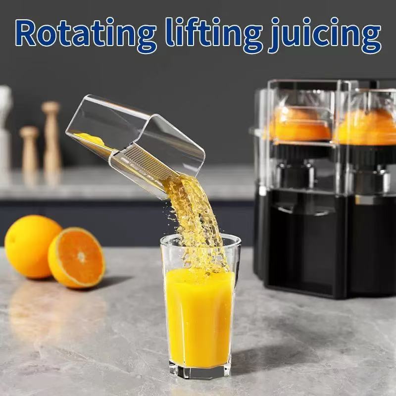 Dual-Head Juicer With Pulp Separation For Home Use, Citrusjuicer Lemon Juicer, Rechargeable Orange Juicer