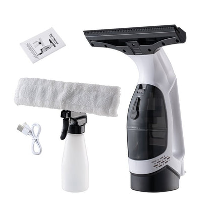 Cross-Border New Small Electric Glass Cleaning Handheld Window Cleaning Water-Absorbing Powerful Adsorption Efficient Portable Artifact