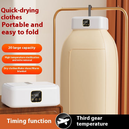 Intelligent And Convenient Quick-drying Hanging Household Clothes Dryer Small Rental House Dormitory Mite Removal And Disinfection Clothes Dryer