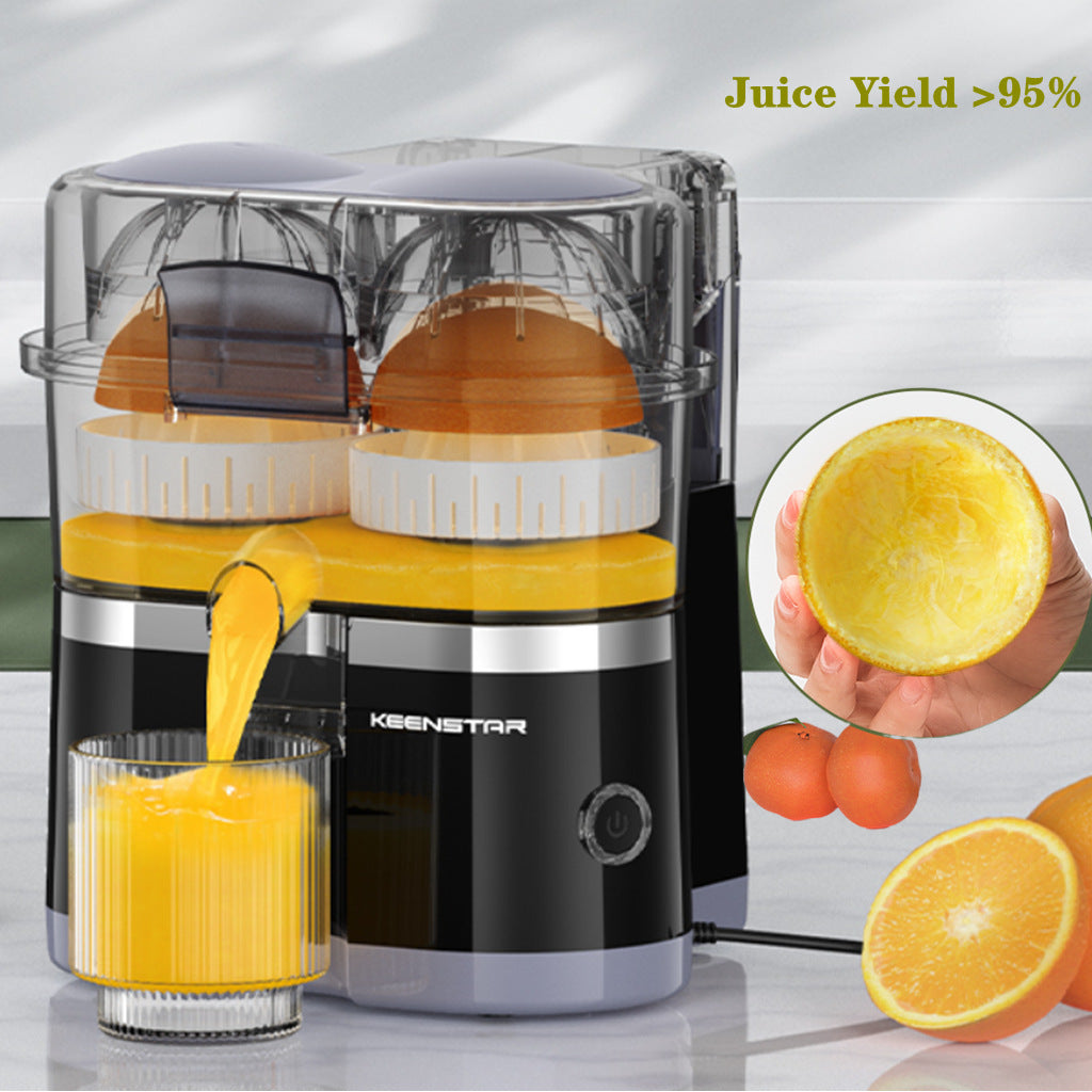 Dual-Head Juicer With Pulp Separation For Home Use, Citrusjuicer Lemon Juicer, Rechargeable Orange Juicer