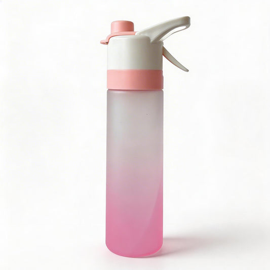 New Spray Water Cup, Large-Capacity Plastic Space Cup, Portable Summer Outdoor Sports Water Cup, Simple Travel Cup