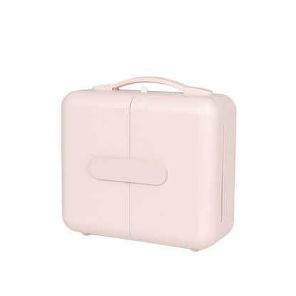 2025 New Portable Cosmetic Bag Women's Small Fresh Travel Toiletries Storage Bag Large Capacity Multi-Layer Partition