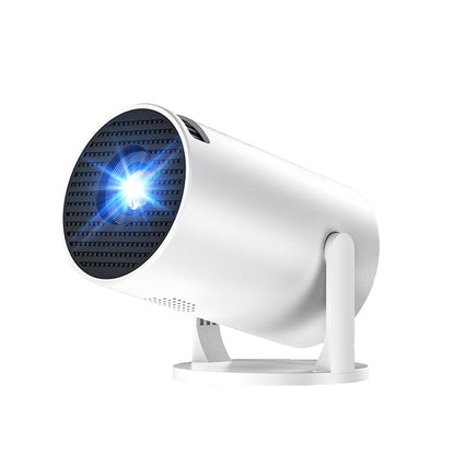 Projector For Home Use 1080P Mini Android Home Theater Barrel Projector Y200 Projector For Bedroom Wall Projection