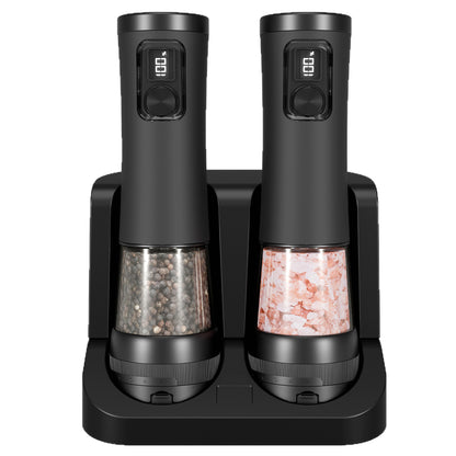 Cross-Border New Product Fully Automatic Electric Wireless Charging Pepper And Salt Grinder For Home Use With Fine Powder Output And Adjustable Thickness