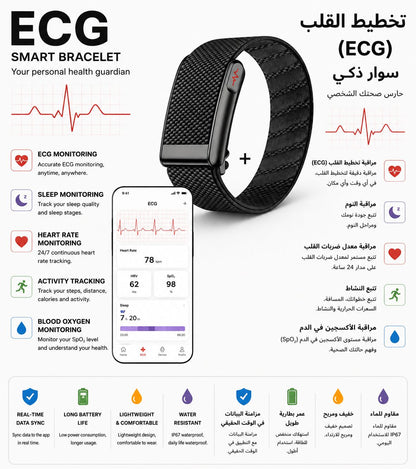 Premium ECG Smart Vital Band
