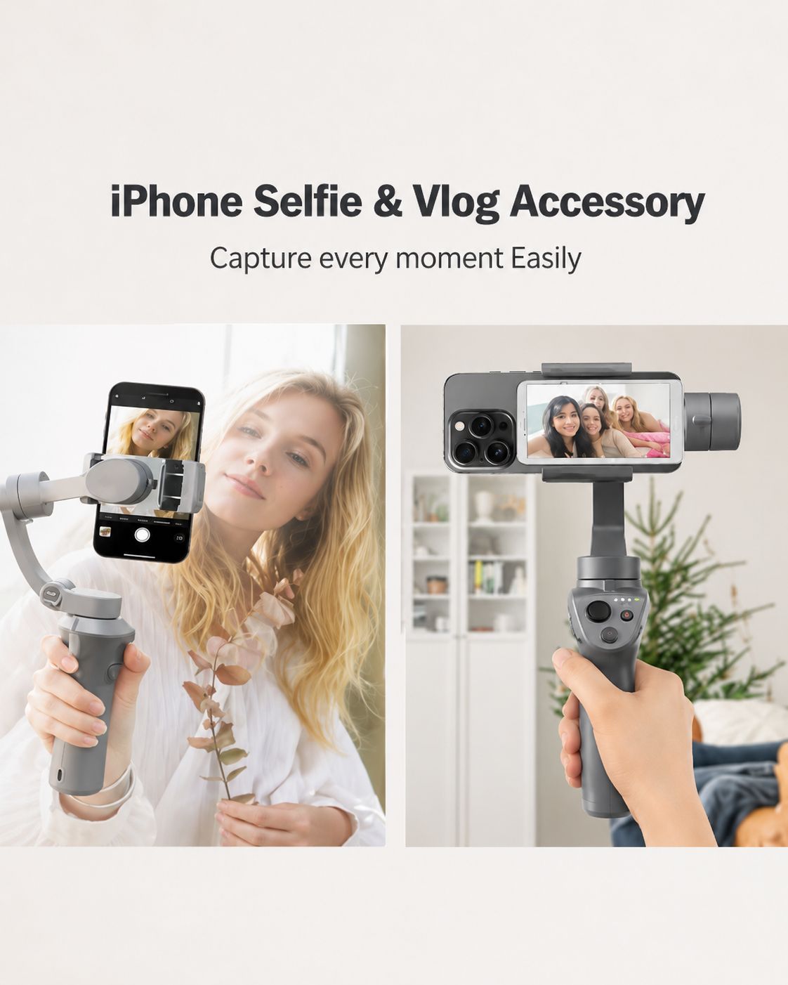 Vlog Selfie Monitor Screen for iPhone