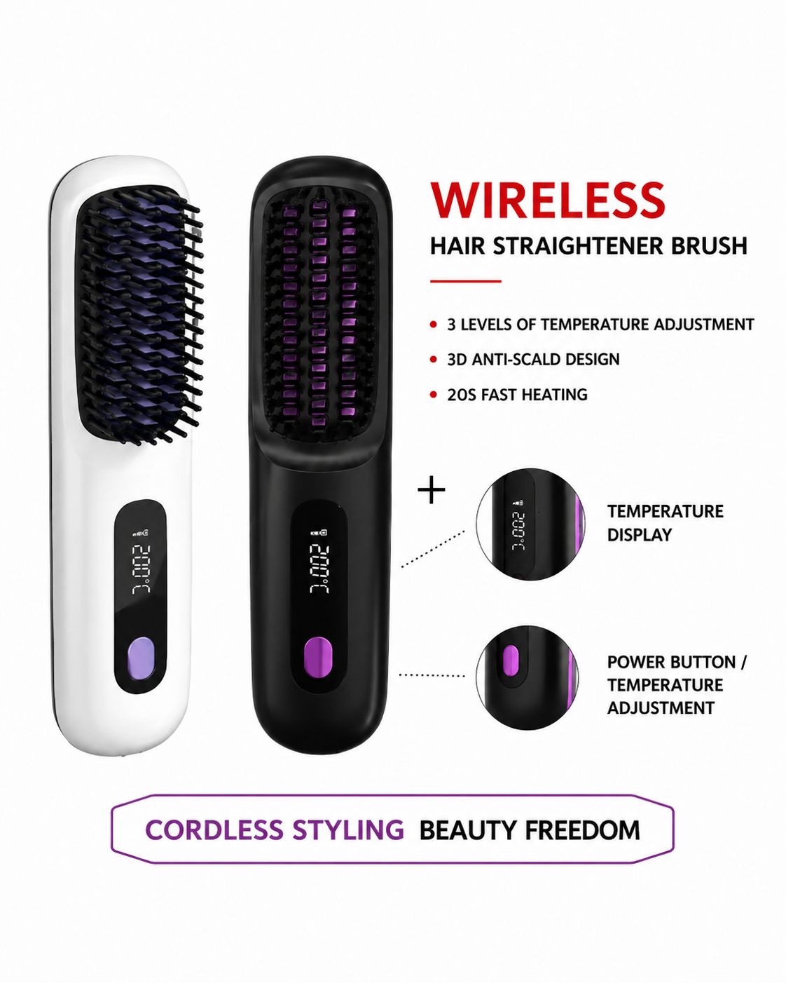4 In 1 Electric Scalp Comb EMS