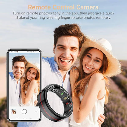 R04 Smart Ring Heart Rate Blood Pressure Blood Oxygen Sleep Calorie Exercise Step Counter