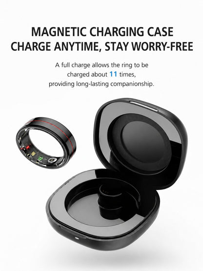R04 Smart Ring Heart Rate Blood Pressure Blood Oxygen Sleep Calorie Exercise Step Counter
