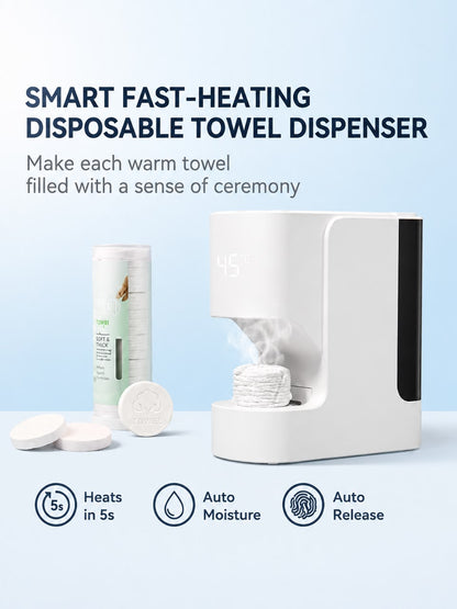 Towel Machine Heater Bucket Smart Baby Wet Wipes Heater Constant Temperature Disposable Compressed Towel Face Towel