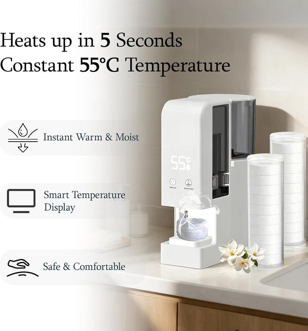 Smart Heated Towel Warmer, Disposable Towel Heater