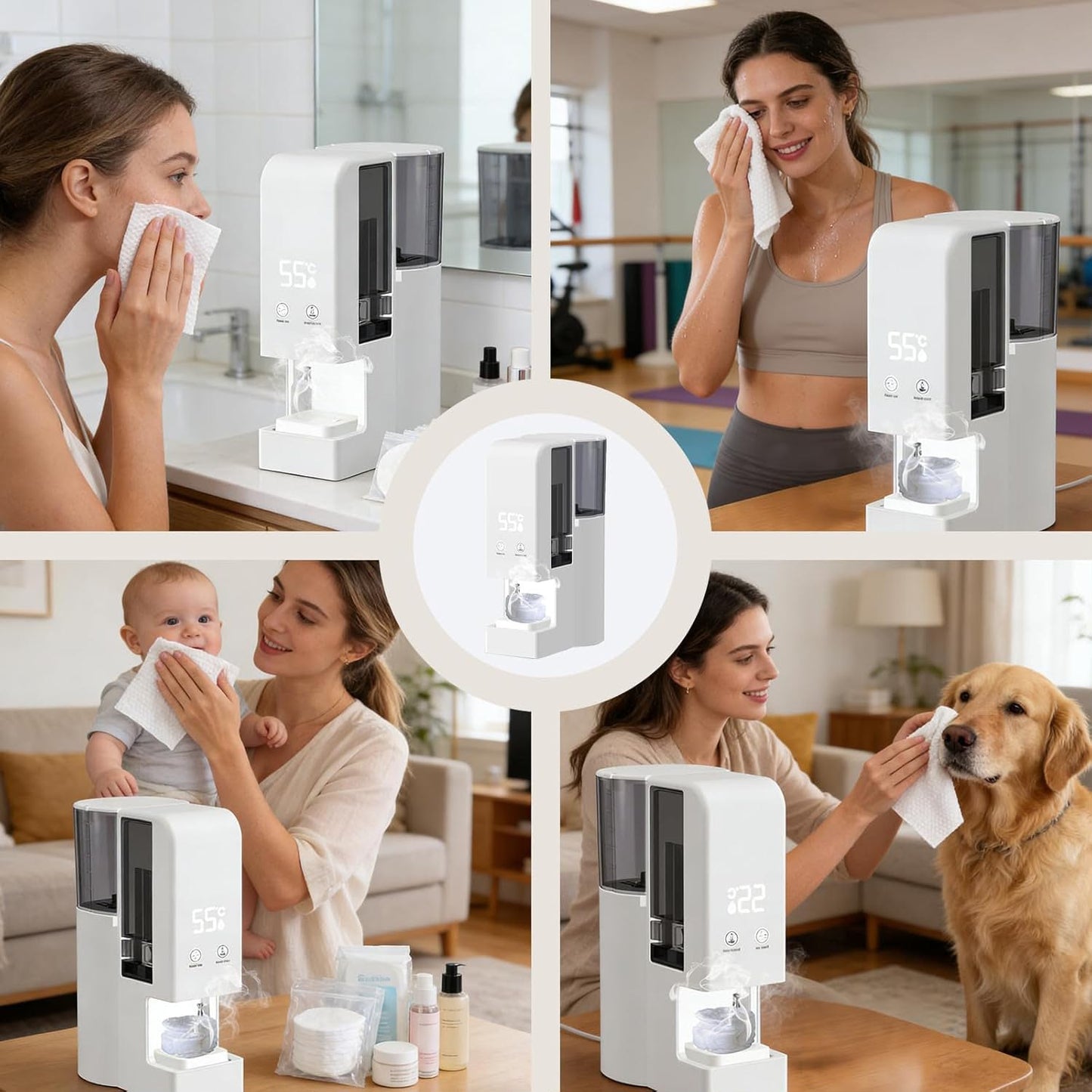 Smart Heated Towel Warmer, Disposable Towel Heater