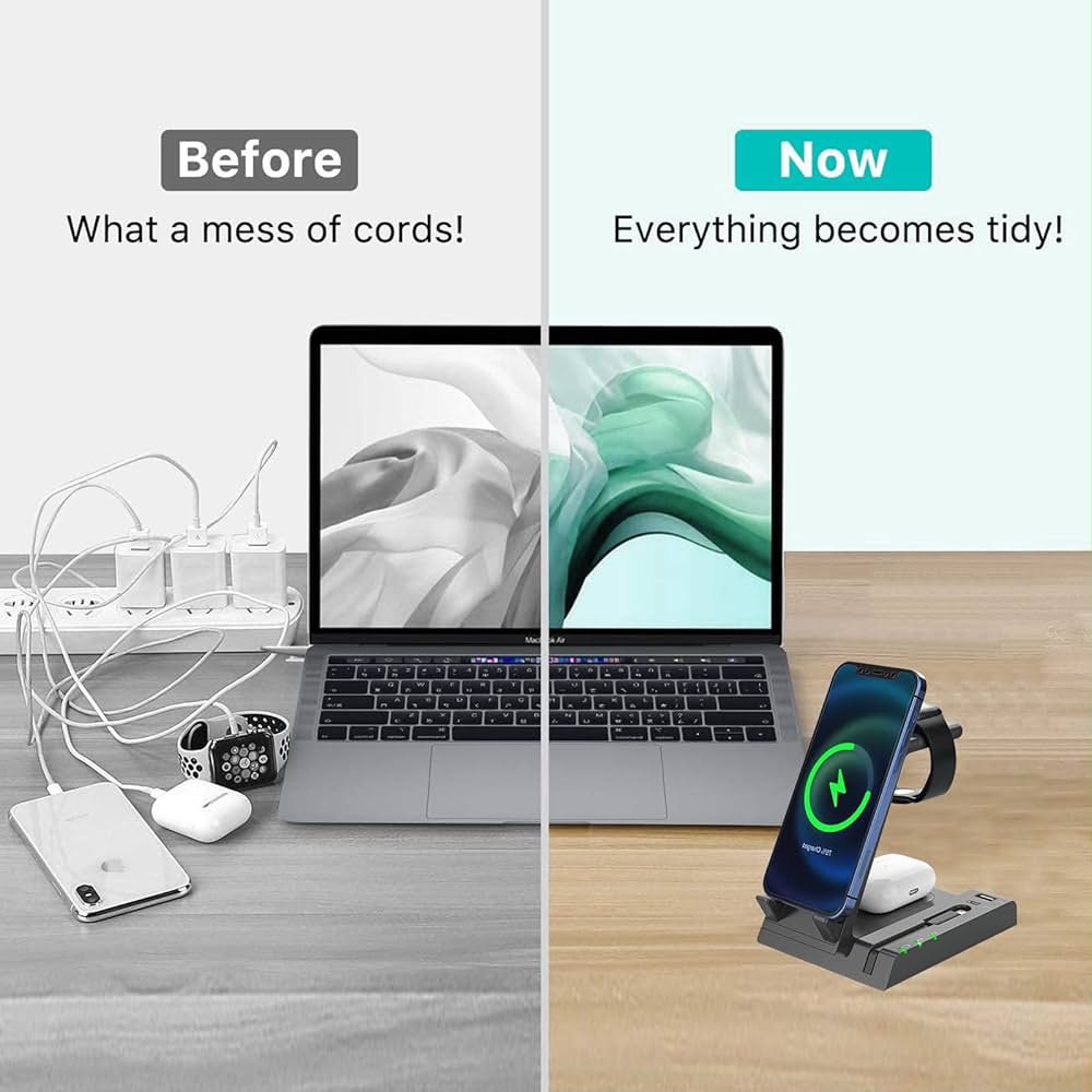 6-in-1 Wireless Charging Station