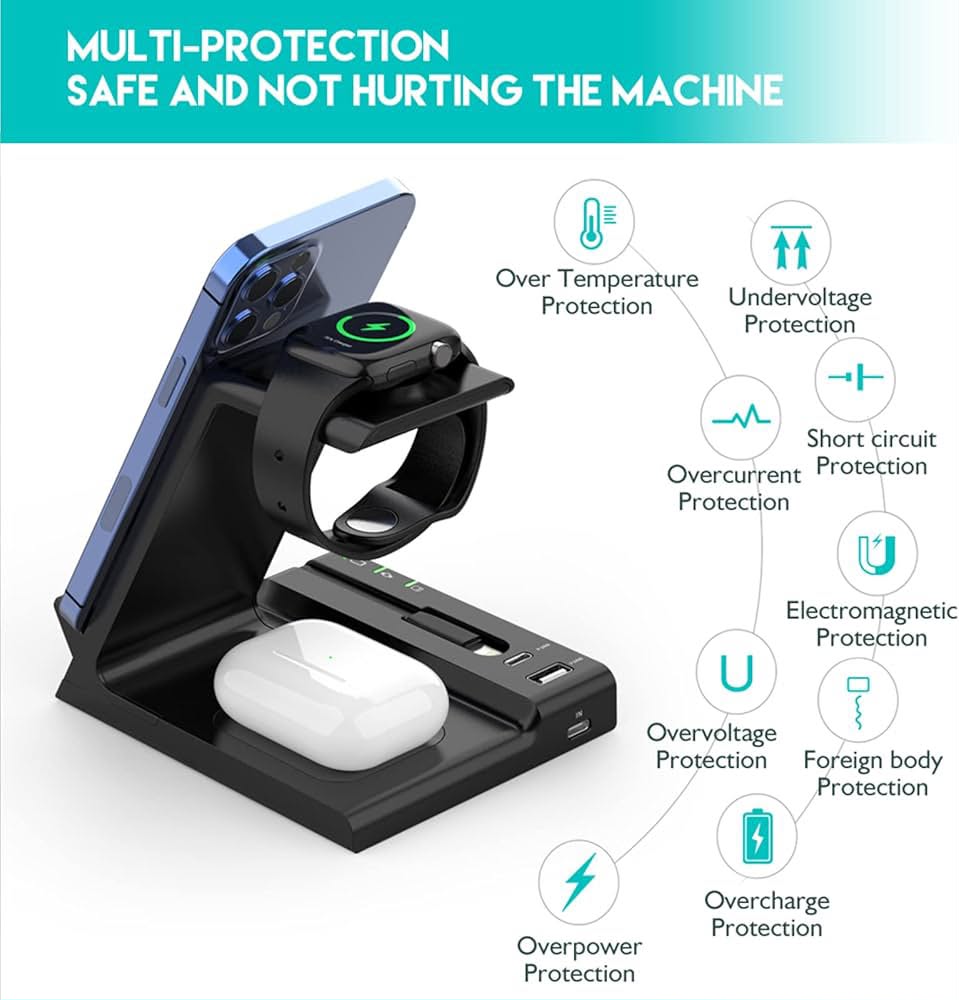 6-in-1 Wireless Charging Station