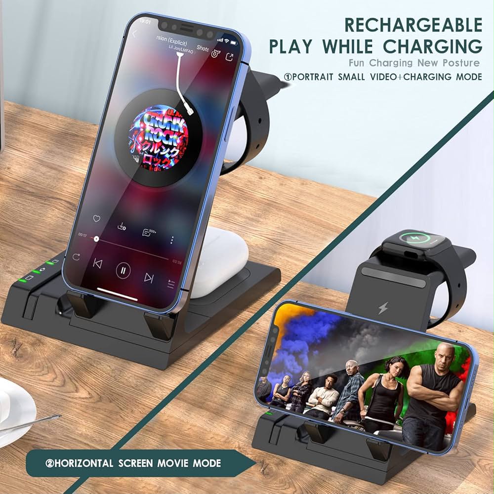 6-in-1 Wireless Charging Station