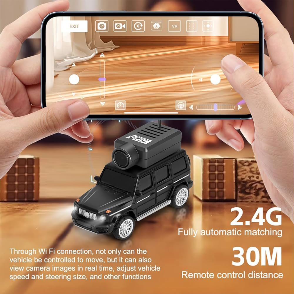 6405-C Weili 6406-C1 Is Better Than 64 Liema App Mobile Phone Remote Control Magnetic Camera Ai Car Model Toy