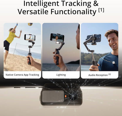 Dji Full-Scene Follow-Up Mobile Phone Stabilizer Om7P Smart Follow-Up Anti-Shake Handheld Gimbal Foldableing Selfie Stick