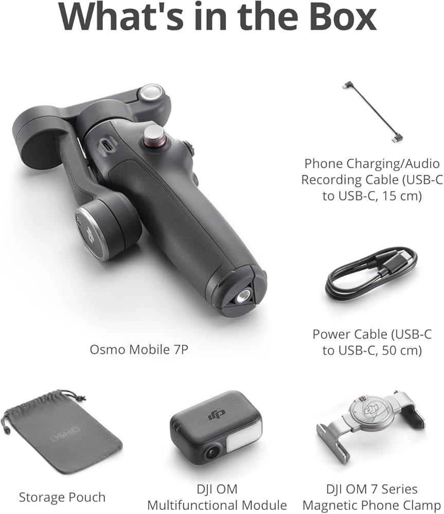 Dji Full-Scene Follow-Up Mobile Phone Stabilizer Om7P Smart Follow-Up Anti-Shake Handheld Gimbal Foldableing Selfie Stick